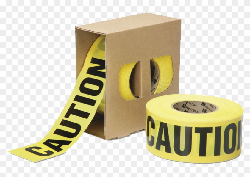 Caution Barricade Tape 3" Clipart