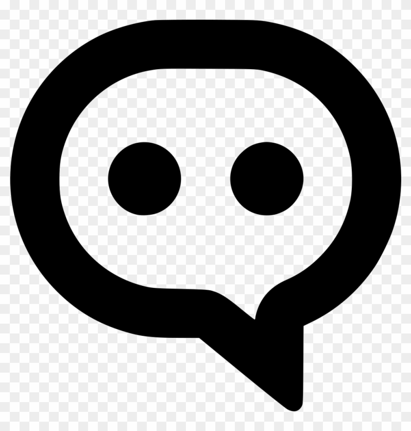 Message Comment Chat Bubble Forum Speech Talk Text - Circle Clipart