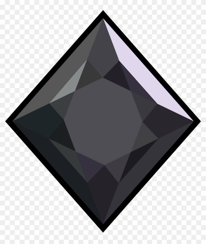 Black Diamond Png - Steven Universe Black Diamond Gem Clipart #411799