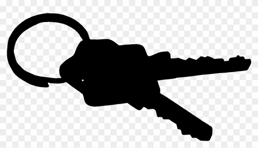 Key Keychain House Keys - Transparent Background Transparent Key Png Clipart #411803