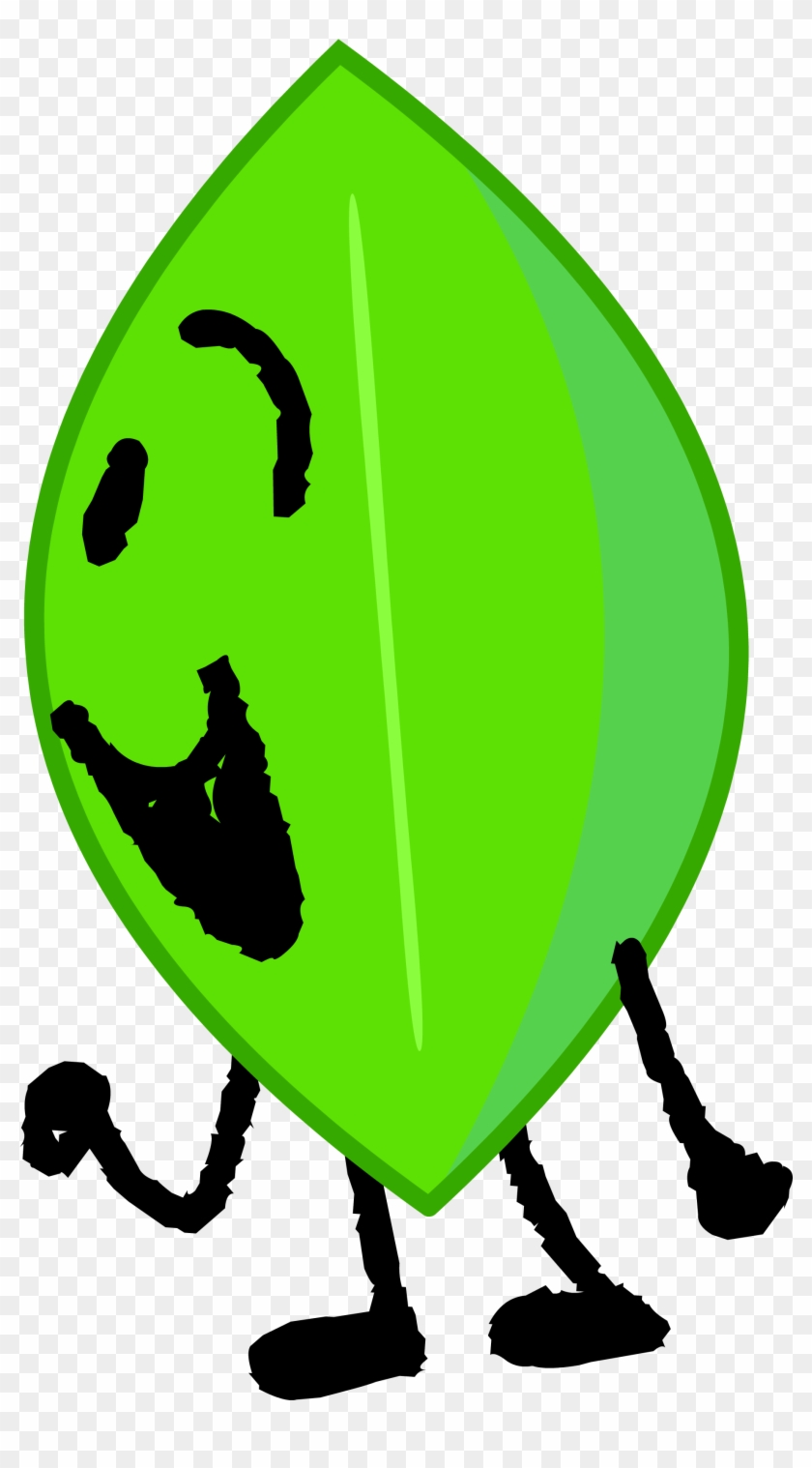 This User Is A Superfan Of Leafy - Bfdi Leafy Clipart