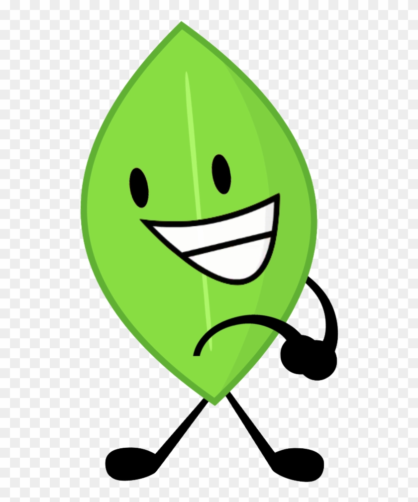 Bfb Leafy Intro Pose Bfdi Assets By - Portable Network Graphics Clipart #412668