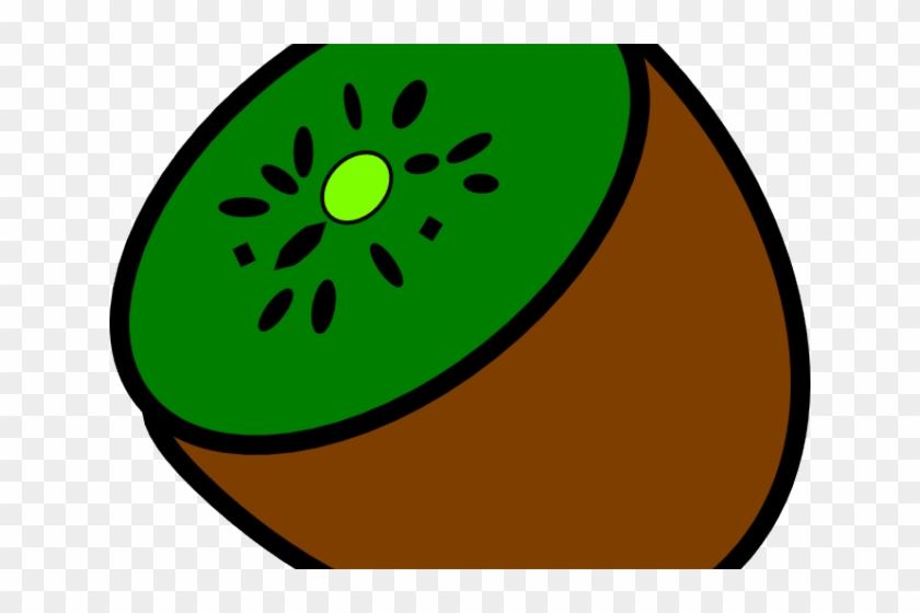 Kiwi Clipart Half - Kiwi Clip Art - Png Download #412671
