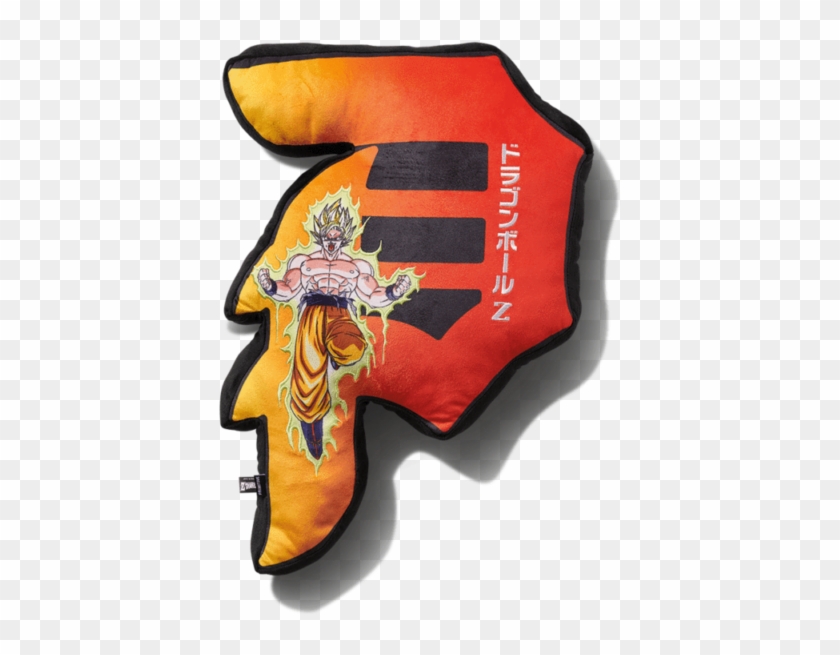 Goku Dirty P Pillow - Dragon Ball Z Primitive Pillow Clipart