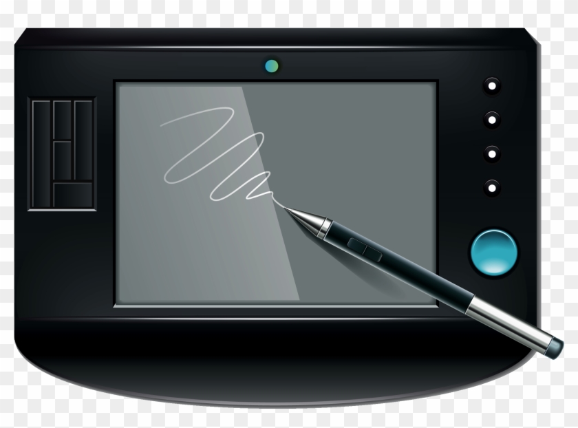 Small Graphics Tablet Png Clipart - Digitizer Tablet Clipart Transparent Png