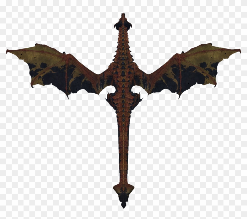 Skyrim Dragon Png Download Clipart