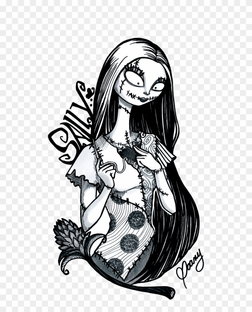 Nightmare Before Christmas Line Art - Nightmare Before Christmas Sketch Clipart