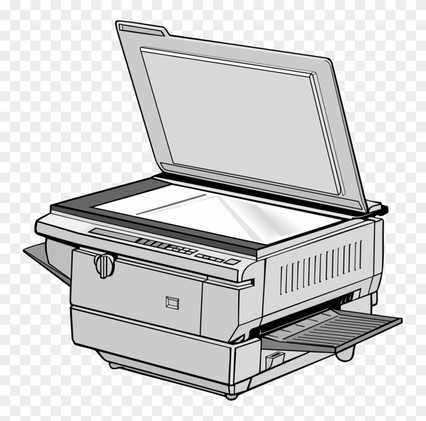 All Photo Png Clipart - Xerox Machine Clipart Black And White Transparent Png #413234