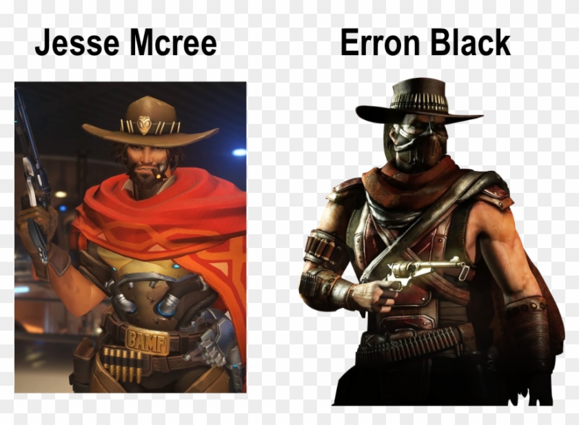 Mortalkombat - Erron Black Jesse Mccree Clipart #413355