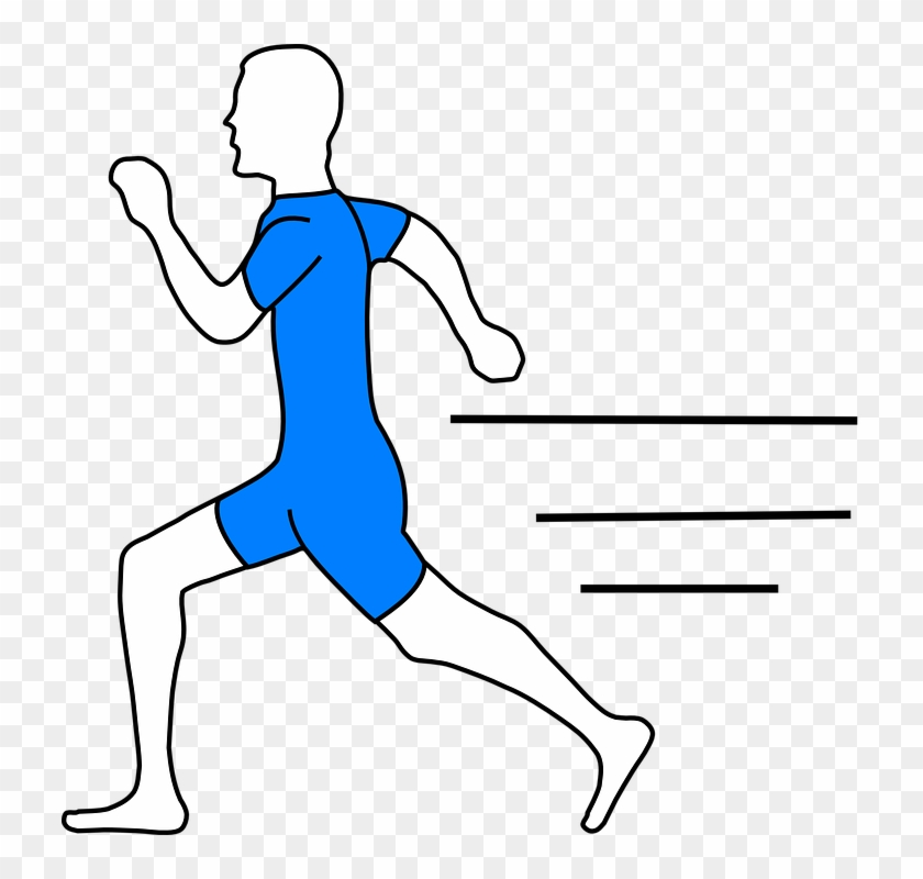 Thank You To George Piper - Running Man Clip Art - Png Download #413357