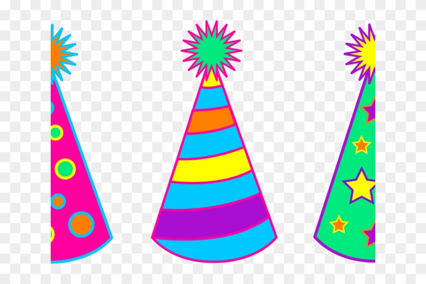 Witch Hat Clipart Mlg - Cartoon Birthday Party Hat - Png Download #413799