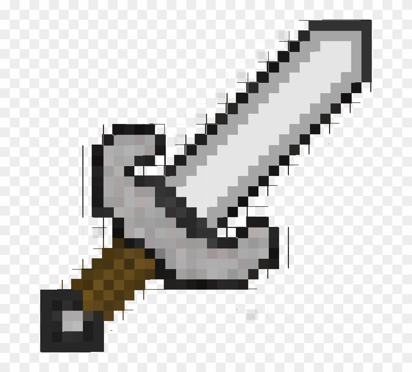 Minecraft Stone Sword Png - Minecraft Sword Clipart #414180