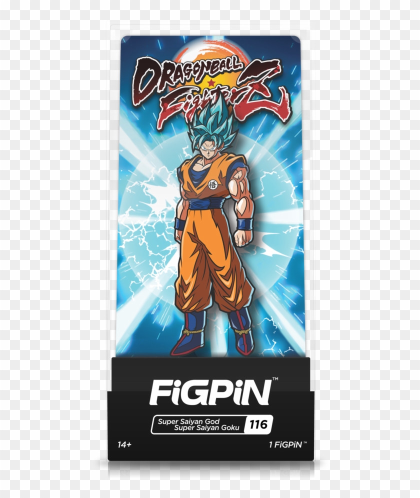 Figpin Dragon Ball Fighterz Super Saiyan God Super - Dragon Ball Super Figpin Clipart #414182