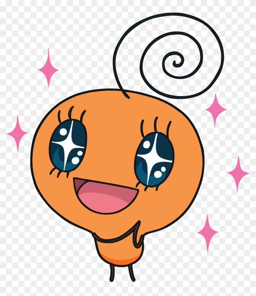 Tamagotchi Anime Characters - Tamagotchi Memetchi Clipart