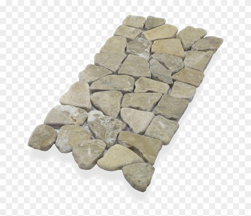 B3mx2-95 - Island Stone Random Border Clipart #414279