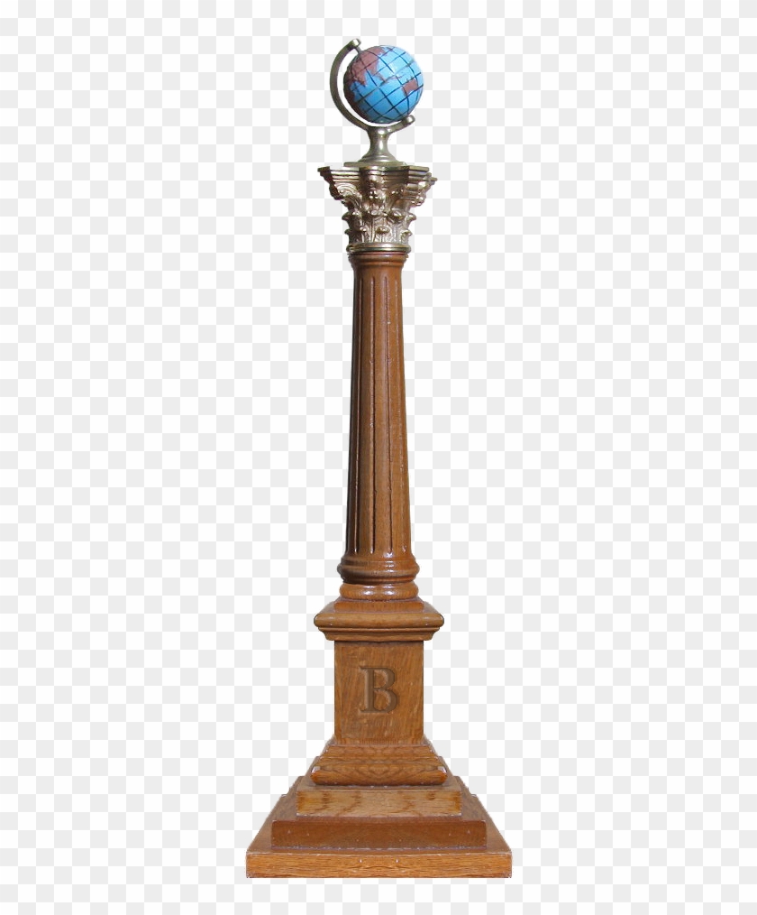 B Full Size Png, Right Click Here And Choose Save Link - Freemasonry Pillars Hd Clipart