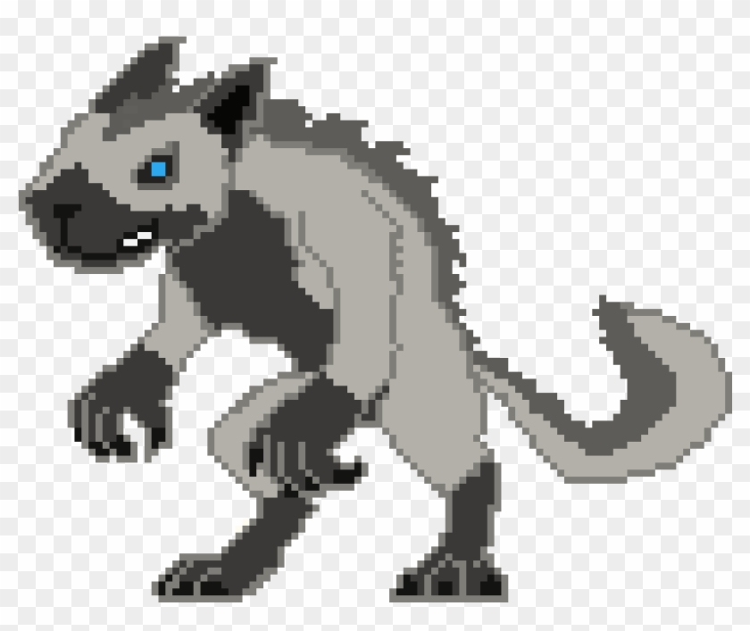 Mahigun The Werewolf - Pixel Werewolf Clipart #414594