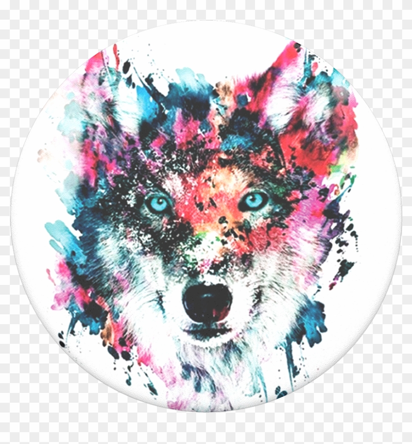 Wolf, Popsockets - Wolf Popsocket Clipart #414642