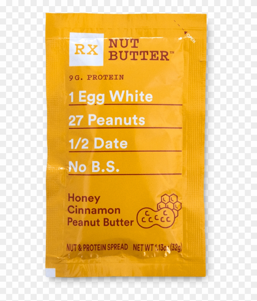 Rx Nut Butter Honey Cinnamon Peanut Butter - Amber Clipart #414732