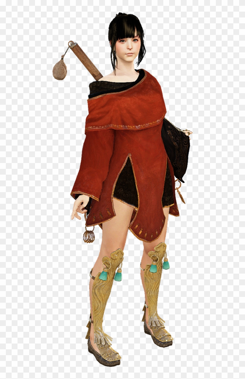 720 X 1316 12 - Black Desert Character Render Clipart