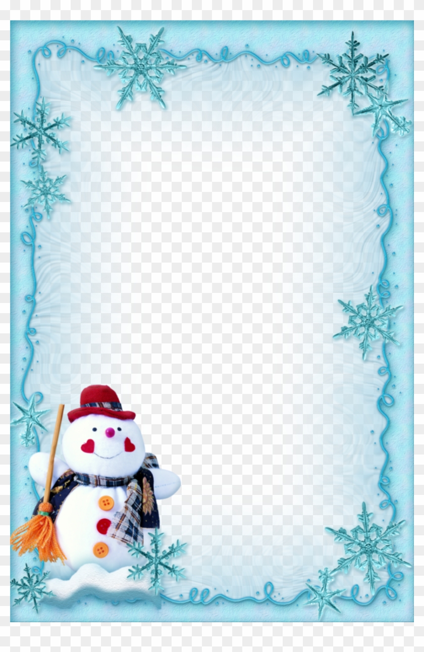 Snowflake Border Png Clipart #415083