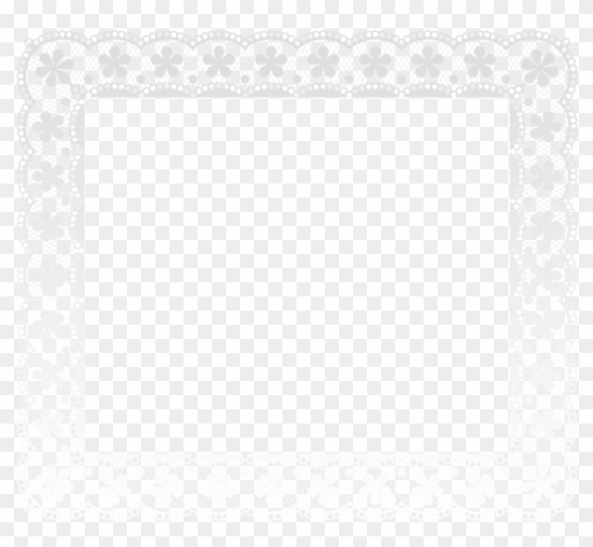 Free Png Download Lace Border Frame Clipart Png Photo - Motif Transparent Png