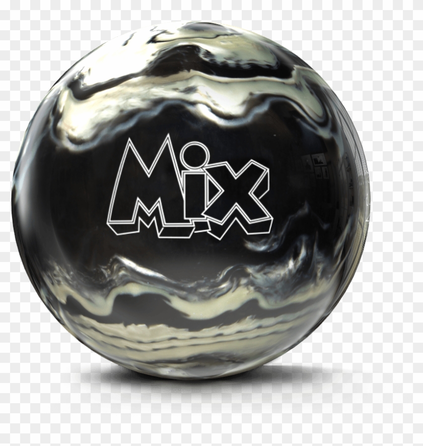 Black/silver Mix Png - Urethane Bowling Ball Mix Clipart #415298