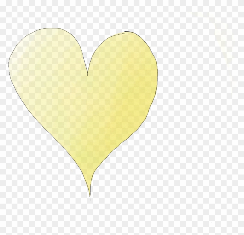 Yellow Heart - Heart Clipart