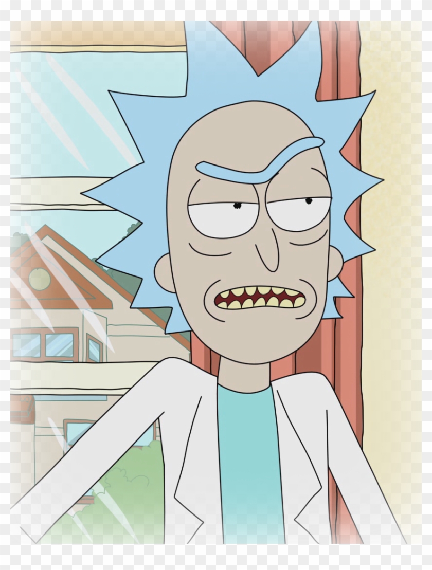 Rick Sanchez An Eccentric And Alcoholic Mad Scientist - Being Nice Is What Stupid People Do Clipart