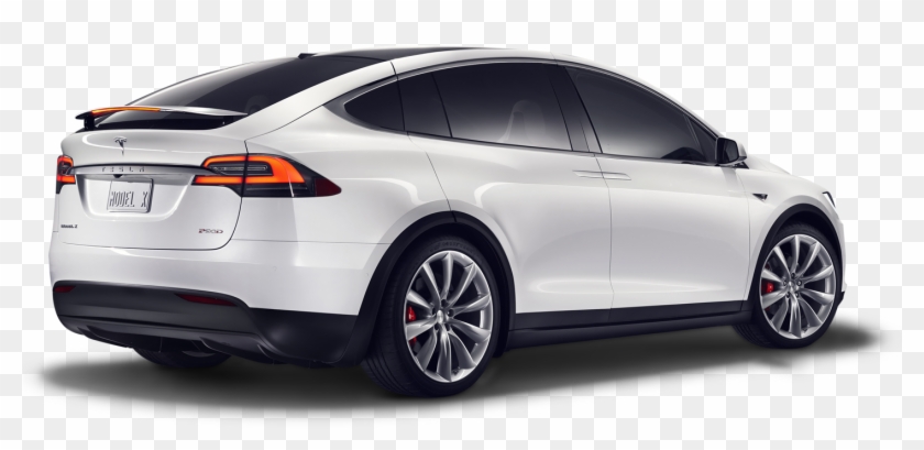 Tesla Model X From Side - Tesla Model X Clipart