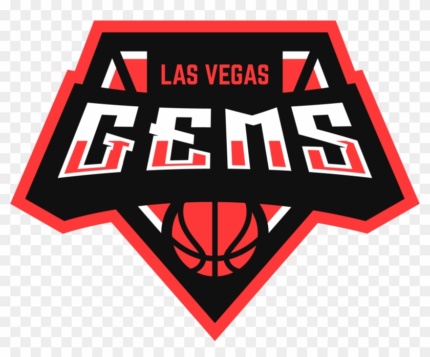 Las Vegas Gems - Las Vegas Basketball Logo Clipart