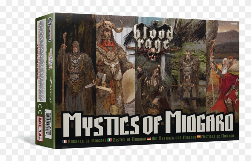 Mystics Of Midgard Expansion - Blood Rage Mystics Of Midgard Front Clipart #415711