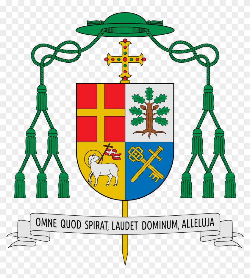 Diocese Archbishop Of Arms Priest Coat Clipart - Bernard Longley Coat Of Arms - Png Download