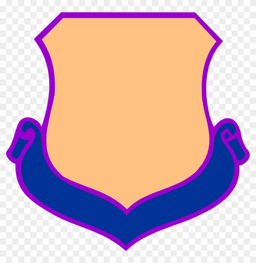 Illustration Of A Blank Shield - Coat Of Arms Png Clipart