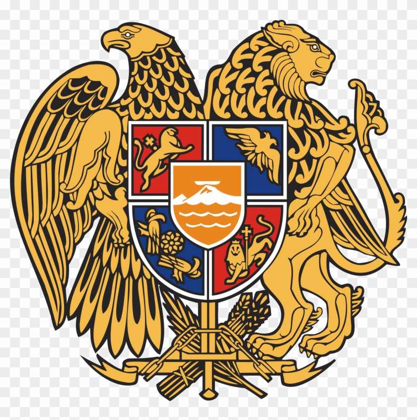 Old English Coat Of Arms - Armenian Crest Clipart #415858