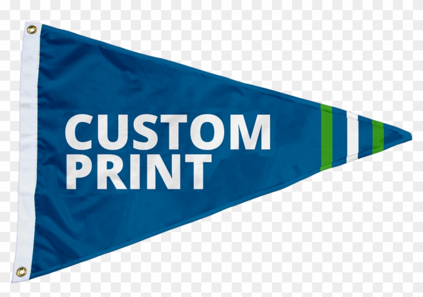 Custom 2'x3' Pennant Flag - Banner Clipart #415913