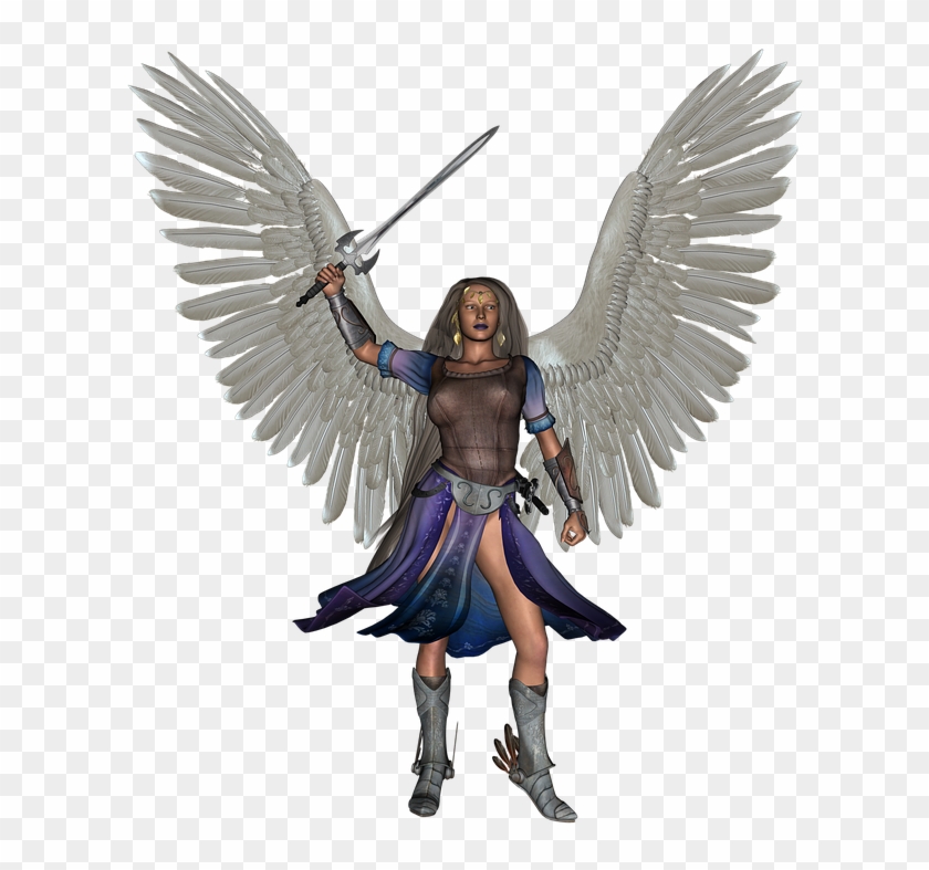 Angel, Fantasy, Warrior, Wings, Model, Fashion, Wing - Angel Warrior Transparent Png Clipart #415939