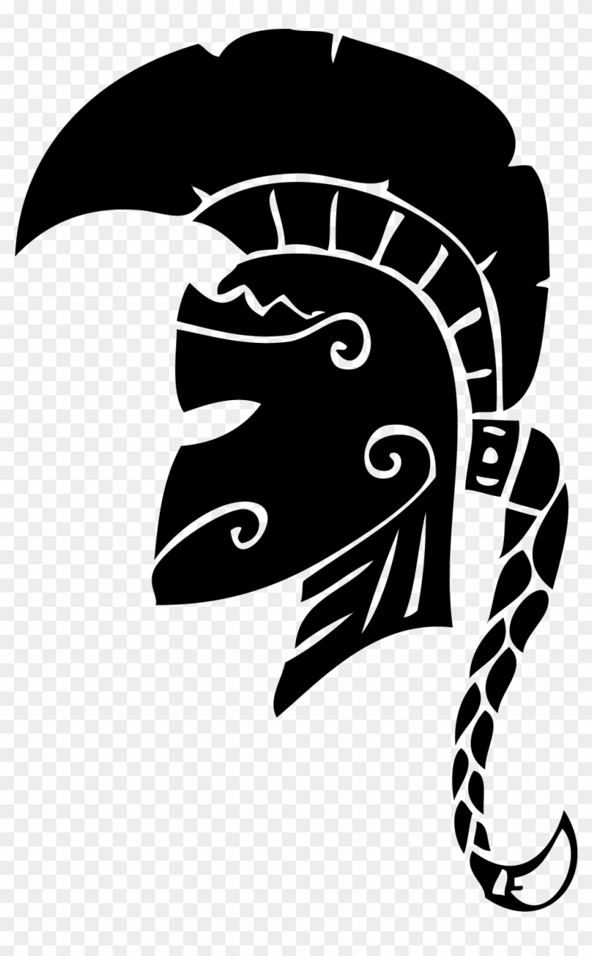 Warrior Clipart Warrior Helmet - Female Warrior Helmet Vector - Png Download #416055