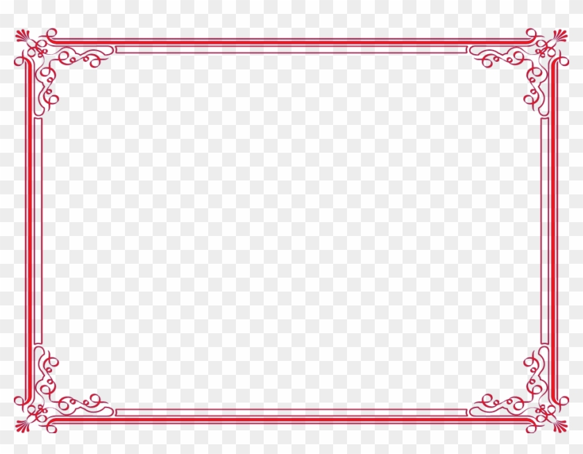 Designer Borders Png - Best In English Certificate Clipart #416622