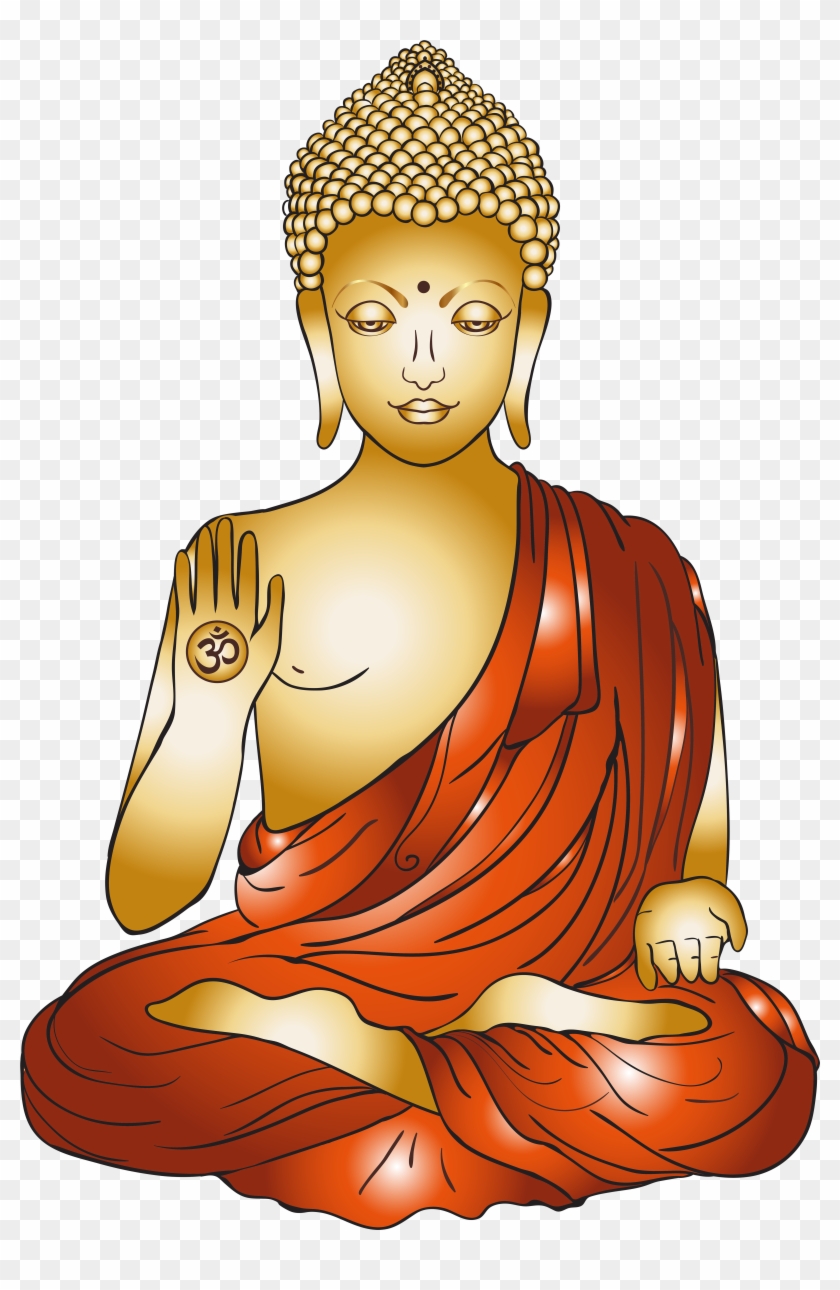 Gautama Buddha Png - Transparent Background Buddha Clipart #416901