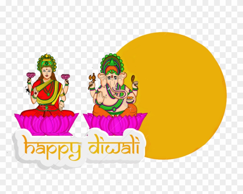 Drawing Of Lord Lakshmi Clipart #416929