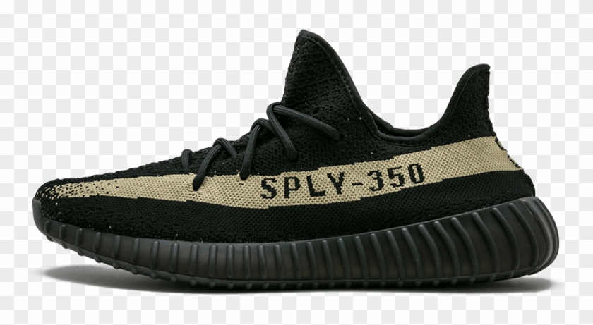Adidas Yeezy Boost 350 V2 Unisex Core Black/green/core - Yeezy Boost 350 V2 Green Clipart