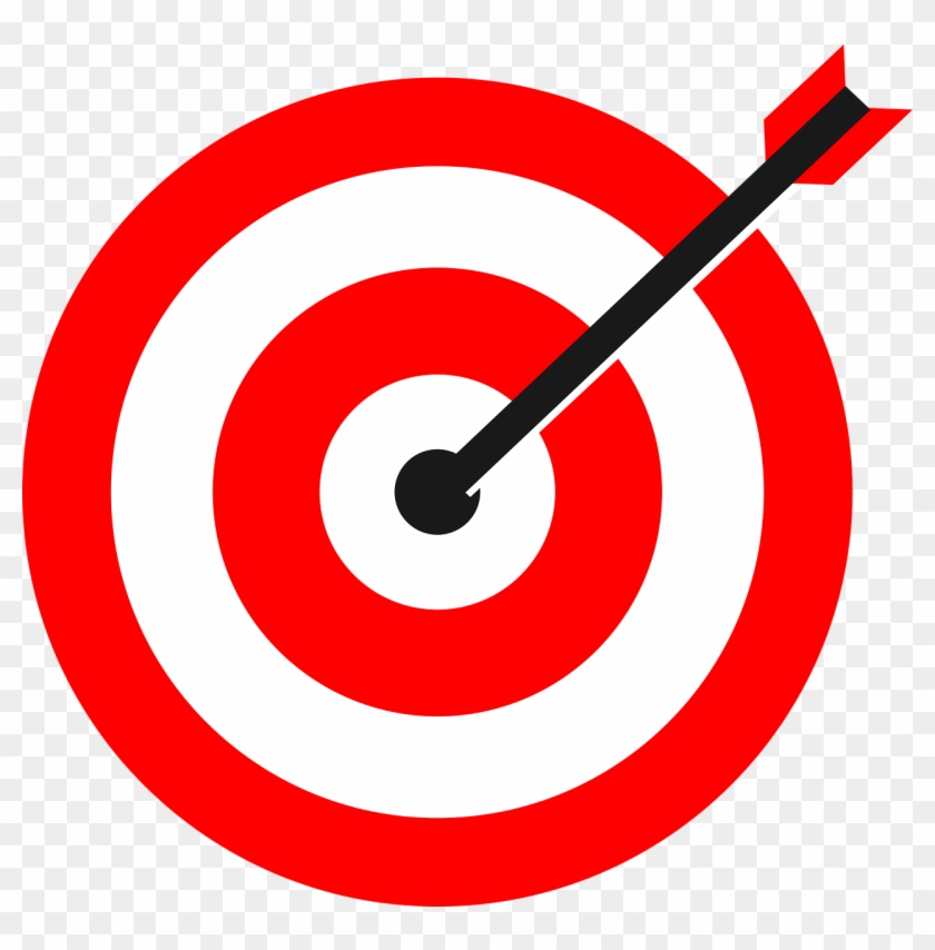 Target, Arrow, Bulls Eye, Bullseye, Marketing - Bull's Eye Clipart #417728