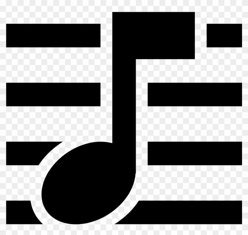 At The Center Of The Icon Is A Musical Note That Is - L As A Musical Note Clipart #417807