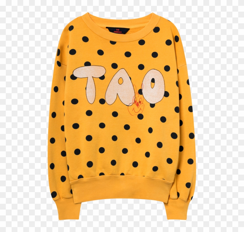 The Animals Observatory Bear Kids Sweatshirt Polka - The Animals Observatory Clipart