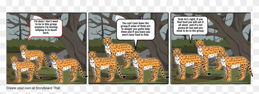 The Cheetah Story - Cartoon Clipart #418045