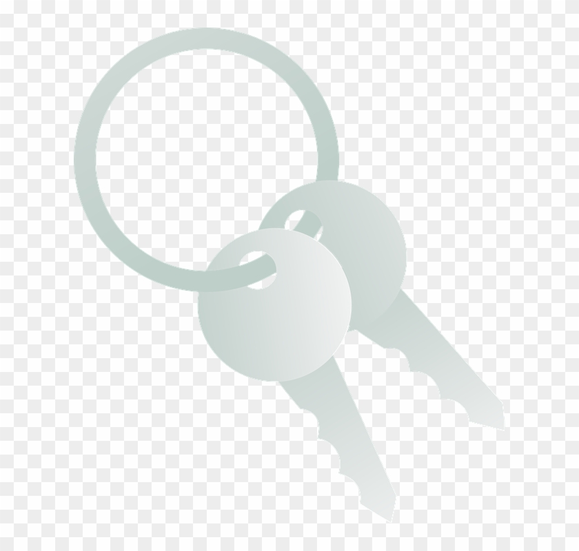 Keys, Close, Castle, Access, Key, Closed, Car Key, - White Car Keys Clipart Transparent - Png Download #418302