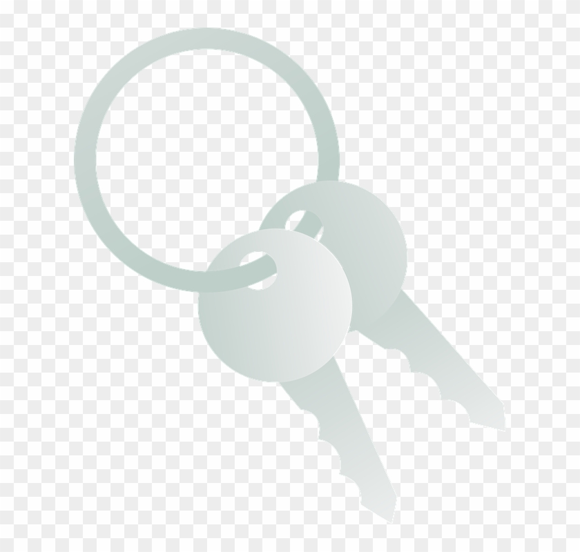 Keys, Close, Castle, Access, Key, Closed, Car Key, - White Car Keys Clipart Transparent - Png Download