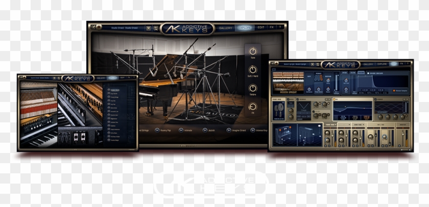 01 Addictive Keys Header Title - Personal Computer Hardware Clipart #418495