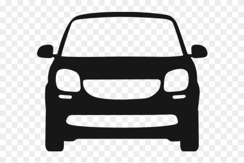 Car Front Silhouette Png Clipart #418730